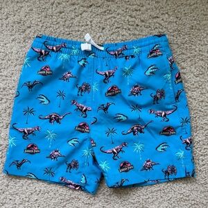 Boy’s Chubbies Special Edition Jurassic Park Swim Trunks Sz 5